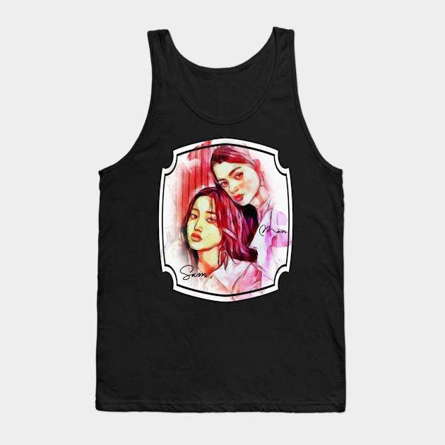 The EndGame Khum Sam and Mon Sticker Tank Top by whatyouareisbeautiful